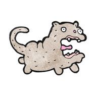 funny cartoon cat N145