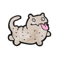 funny cartoon cat N149