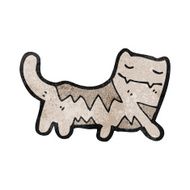 funny cartoon cat N152