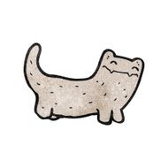 funny cartoon cat N153