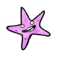 Cartoon Starfish N55