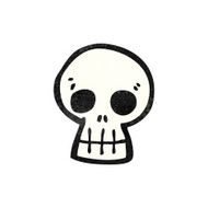 Cartoon Skull N84