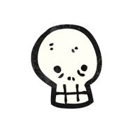 Cartoon Skull N85