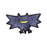 cartoon halloween bat N20