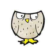Cartoon Owl N158
