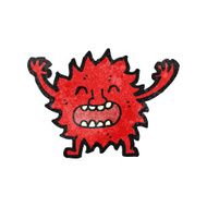 cartoon little furry monster N7