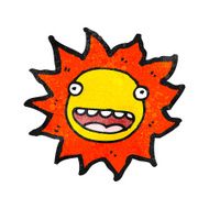 Cartoon Sun N87