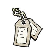 cartoon luggage tags N2