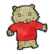 cartoon teddy bear N219