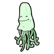 Cartoon Jellyfish N72