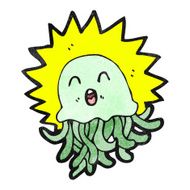 Cartoon Jellyfish N75