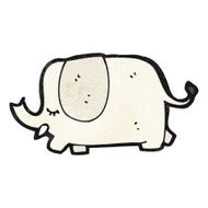 Cartoon Elephant N74