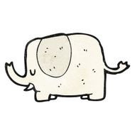 Cartoon Elephant N75