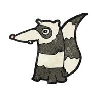 Cartoon Raccoon N30