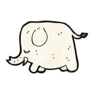Cartoon Elephant N77