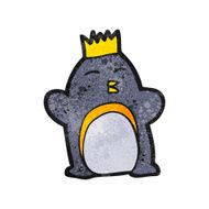 Cartoon Emperor Penguin N12