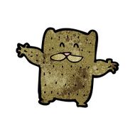 cartoon little bear N33