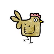 Cartoon Bird N406