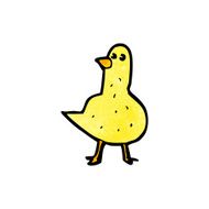 Cartoon Bird N409