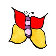 Cartoon Butterfly N77