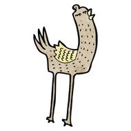 Cartoon Bird N414