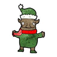 Cartoon Christmas Elf N92