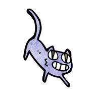 cartoon grinning cat N4