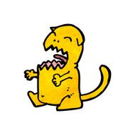 angry cartoon cat N9