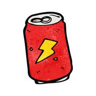 cartoon cola can N6