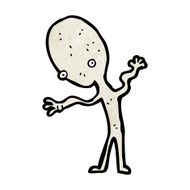 Cartoon Alien N108