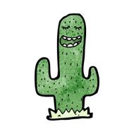 Cartoon Cactus N37