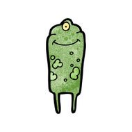 cartoon weird alien N19