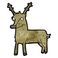 Cartoon Reindeer N58