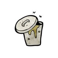 Cartoon Garbage Can N11