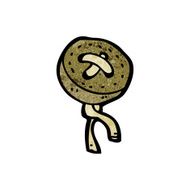 cartoon old button N7