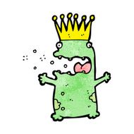 Cartoon Frog Prince N16