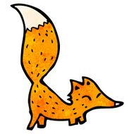 Cartoon Fox N135