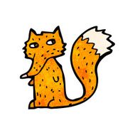 Cartoon Fox N136