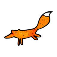 running fox cartoon N2