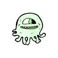 Cartoon Alien N109