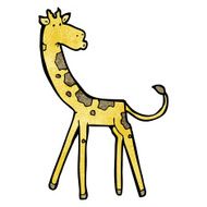 Cartoon Giraffe N40