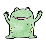 Cartoon Frog N70