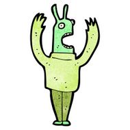 Cartoon Alien N111