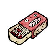 cartoon match box N3