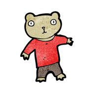 cartoon teddy bear N222