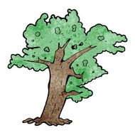 Cartoon Tree N186