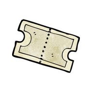 cartoon movie ticket N4
