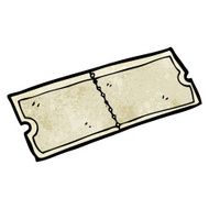 cartoon movie ticket N6