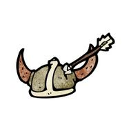 Cartoon Viking Helmet N10