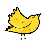 Cartoon Bird N418
